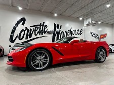 2014 Chevrolet Corvette CONV 3LT, Z51, FE4, FAY, NPP, Suede, Corsa In, 20k