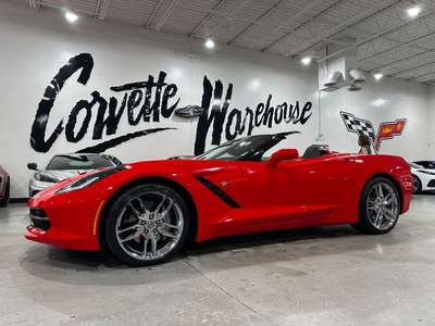 2018 Chevrolet Corvette CONVERTIBLE 3LT, Z51 CHROMES, NPP,...