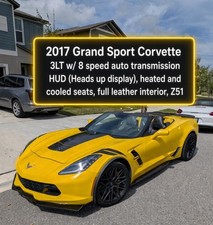 2017 Chevrolet Corvette GRAND SPORT 3LT