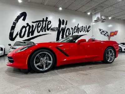 2014 Chevrolet Corvette CONV 3LT, Auto, Chromes, Kalahari,...