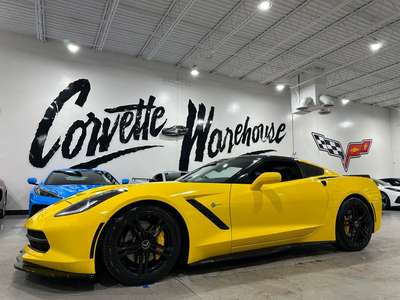 2016 Chevrolet Corvette Coupe 7-Speed, J6E, Skirts, Split...