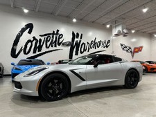 2015 Chevrolet Corvette Coupe 7-Speed, Glass Top, Black Wheels, 97k!