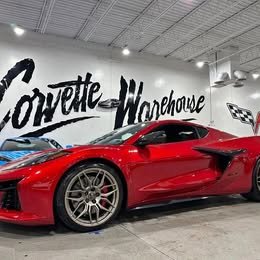 2025 Chevrolet red mist metallic\/ jet black with adrenaline redchevrolet corvette z06 3lz