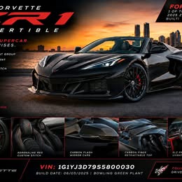 2025 Chevrolet \u26a1\ufe0f\ud83d\udd25 FOR SALE: 2025 CORVETTE ZR1 \u2014 RARE COLLECTOR\u2019S GEM #30\/180 \ud83d\udd25\u26a1\ufe0f