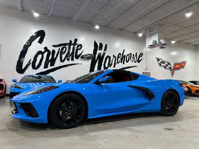 2021 Chevrolet Corvette Coupe CF Wheels, NPP, Glass Top,...