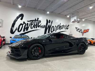 2022 Chevrolet Corvette Coupe Z51, J6F, Red Belts Trak...