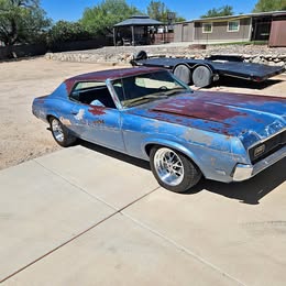 1969 Mercury Cougar clean Arizona title