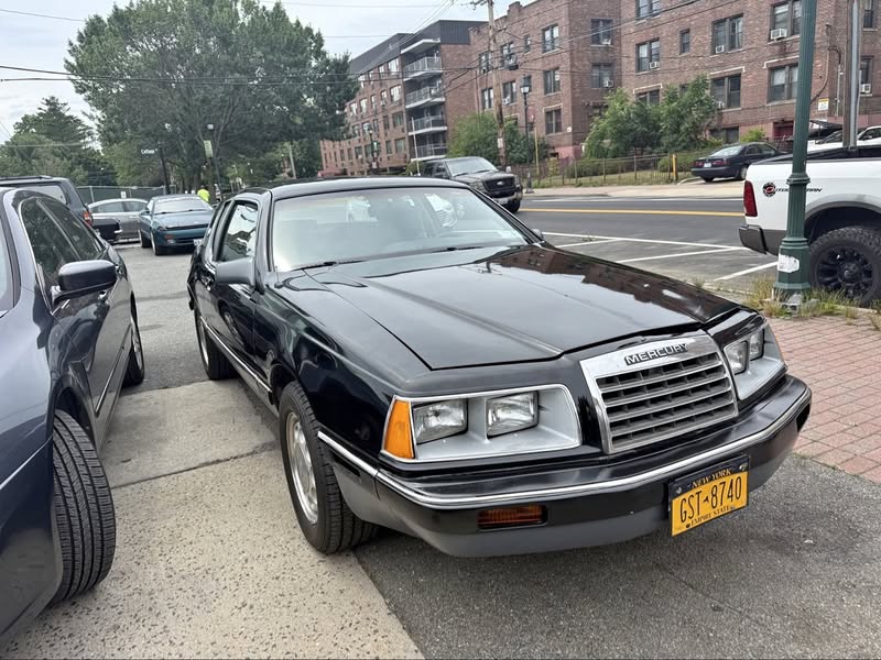 1986 Mercury Cougar XR7 Turbo Coupe