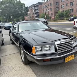 1986 Mercury Cougar XR7 Turbo Coupe