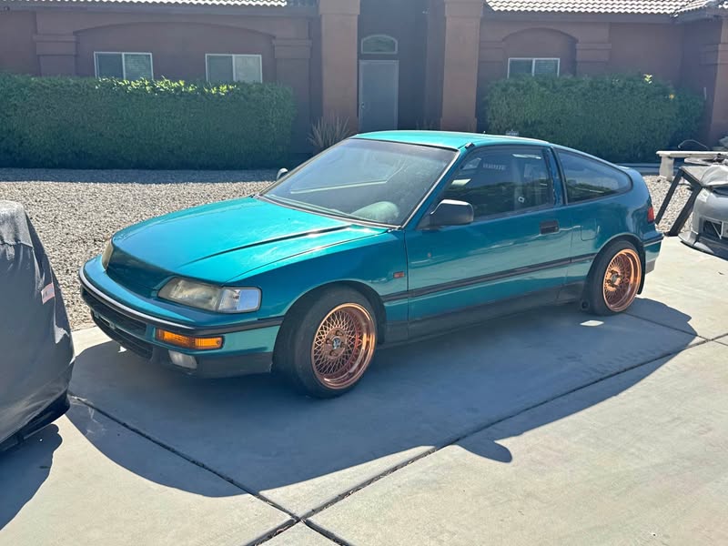 1988 Honda sir crx - Tahitian Green pearl original