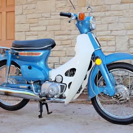 1972 Honda CT70 Blue