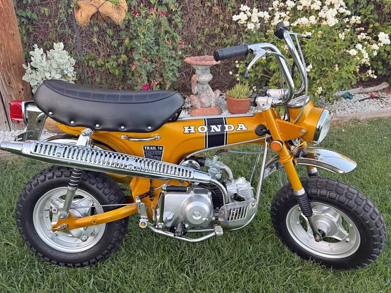 1969 Honda ct70 k0 silver tag mini trail