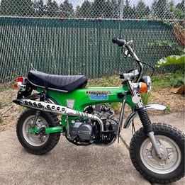 1975 Honda CT70 trail bike