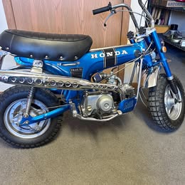 1970 Honda CT70 Blue Fully Restored Bike