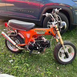 Custom 1974 Honda ct70, trail 70, bike does 70mph not for kids