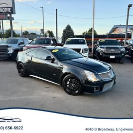 2012 Cadillac CTS CTS-V Coupe 2D