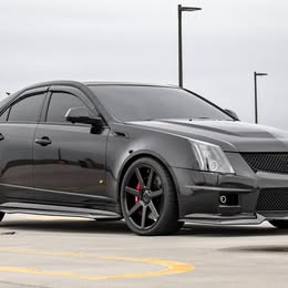 2013 Cadillac cts-v (650+ hp, tuned, power mods, audio system, slammed air-bag suspension) - CTS-V