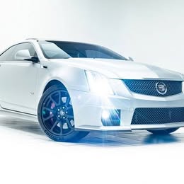 2013 Cadillac CTS-V Coupe Silver Frost Matte Edition 1 of 100 w\/ Upgrades