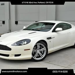 2007 Aston Martin DB9 Coupe 2D