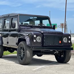 1997 Land Rover defender 110 electric