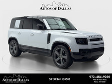 2023 Land Rover Defender 110 V8 NAV,CAM,PANO,CLMT STS,HEADS UP,22" WLS