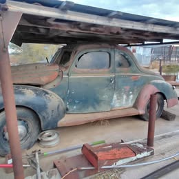 Rare 1939 Ford Coupe Deluxe