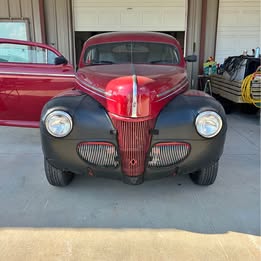 1941 chopped top Ford deluxe 2 door