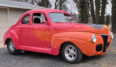 1941 Ford Deluxe Pro Street Hot Rod Stroker 409 WILD!!