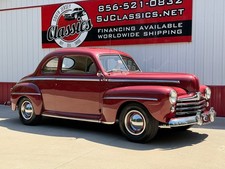 1946 Ford Deluxe Tudor Sedan Flathead V8 3-Spd Manual 12V