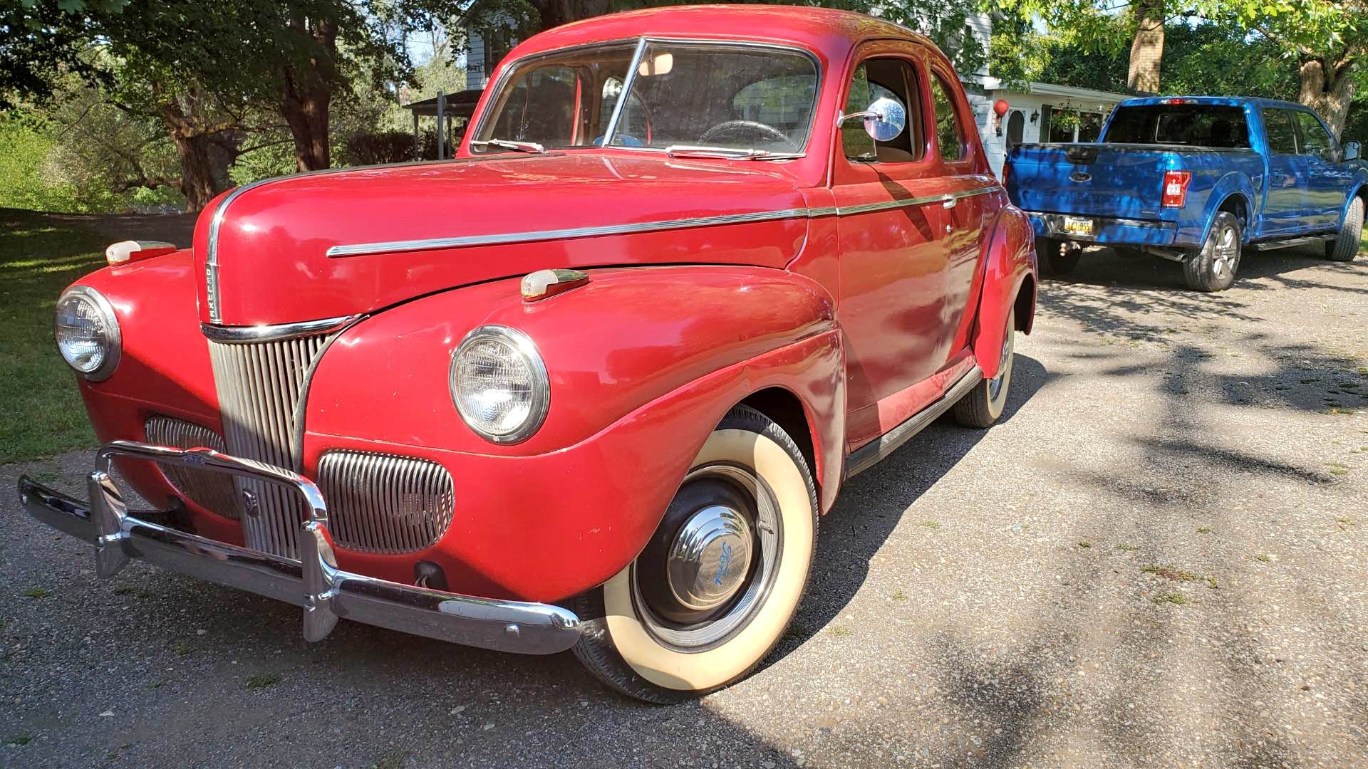 1941 Ford coupe - Deluxe