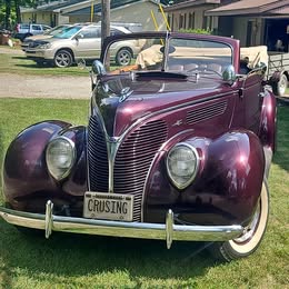 1938 Ford 81a 4-dr deluxe convertible