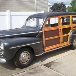 1948 Ford deluxe woodie wagon