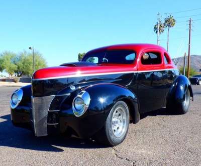 1940 Ford Deluxe 2 Door 454 Big Block, Dual Quads, 9-Inch,...