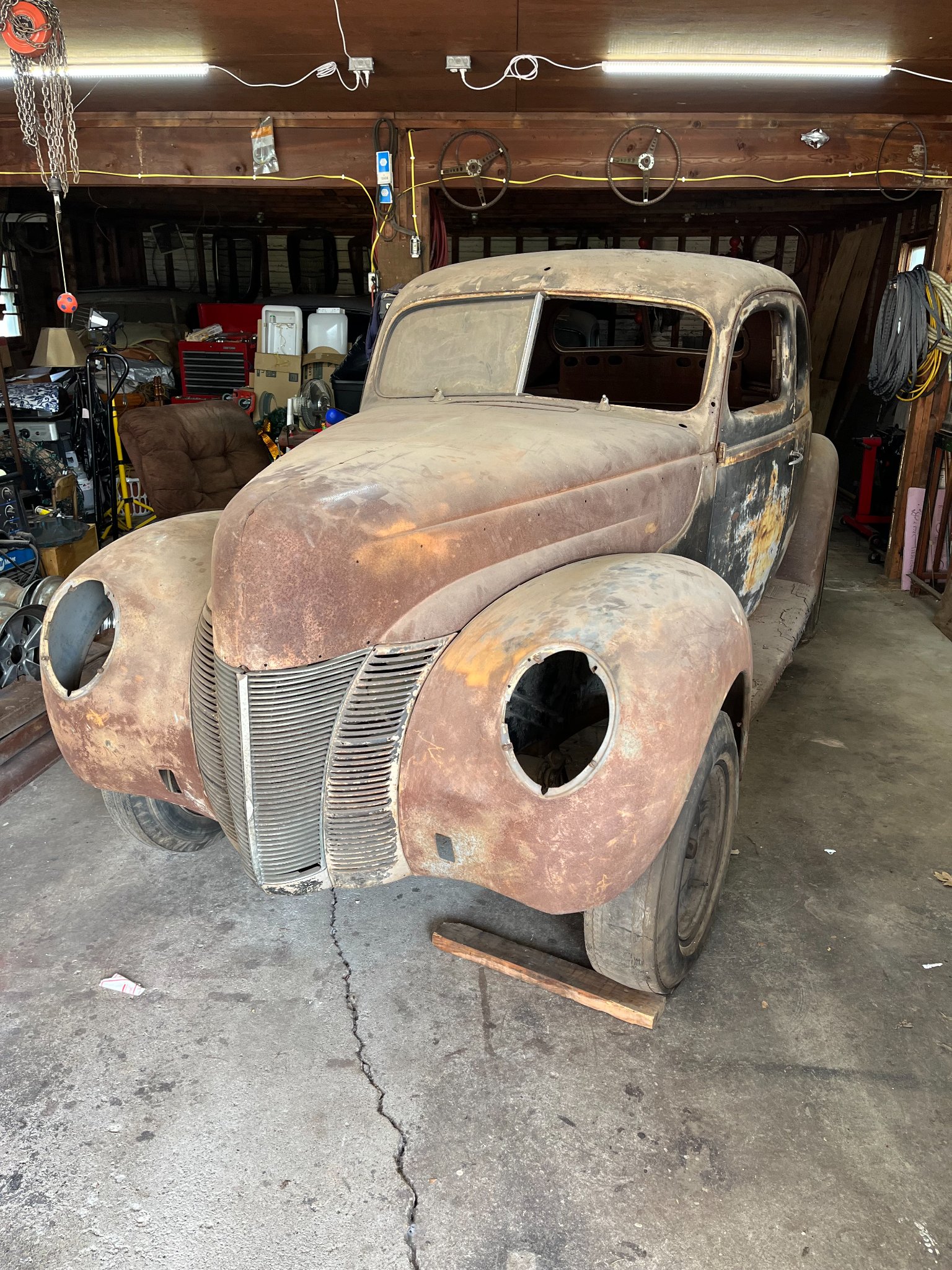 1940 Ford deluxe coupe