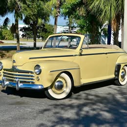 1948 Ford super deluxe convertible