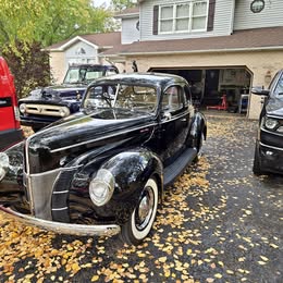 1940 Ford coupe deluxe