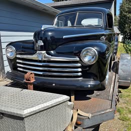 1948 Ford super deluxe coupe project