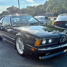 1987 BMW 6 Series 635CSi Coupe RWD