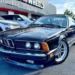 1987 BMW 6 Series 633CSi