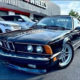 1987 BMW 6 Series 635CSi Coupe RWD