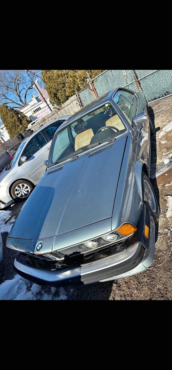 1986 BMW 6 Series - 635CSi  5spd