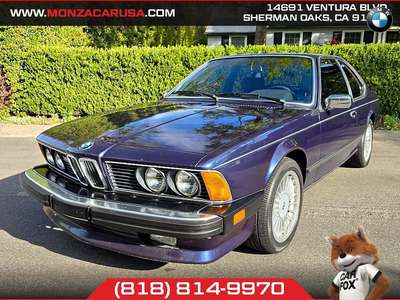 1987 BMW 6-Series 635CSi