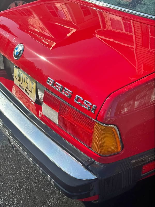 1986 BMW 6 Series - 1986 635 CSI