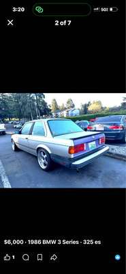 1986 BMW 3 Series - 325Ci Coupe 2D