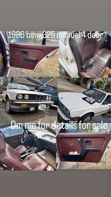 1986 BMW 3 Series - 325i Sedan 4D