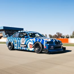 1995 BMW lsx-m3 time attack race car & aluminum Race trailer