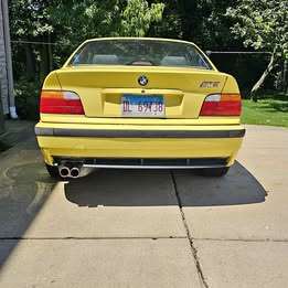 1998 E36 BMW M3 Dakar Yellow Manual Coupe.  186k miles.