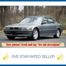 2001 BMW 7-Series 740iL Long Super Low 66K mi e38 50+ pix CARFAX WE SHIP