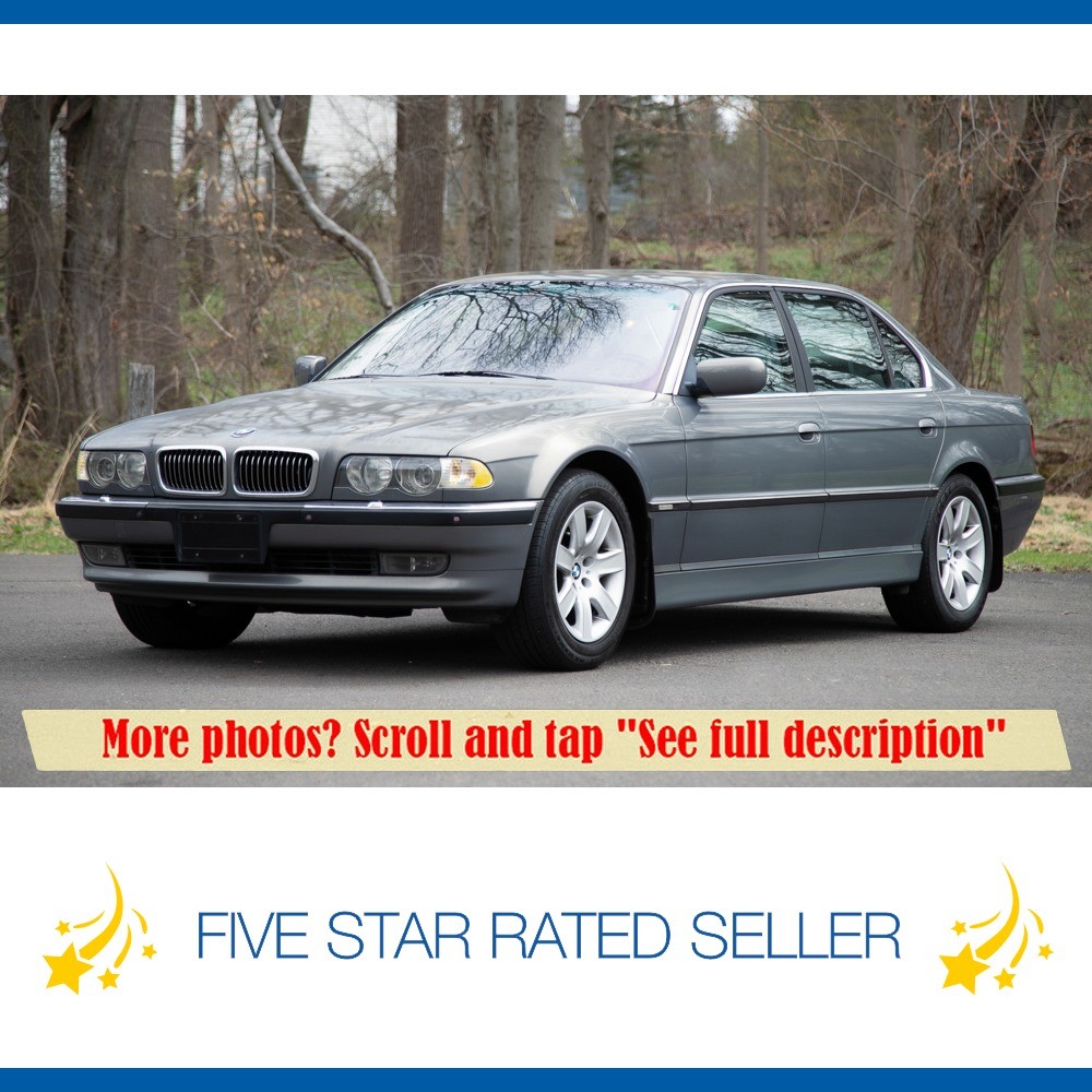 2001 BMW 7-Series 740iL Long Super Low 66K mi e38 50+ pix...