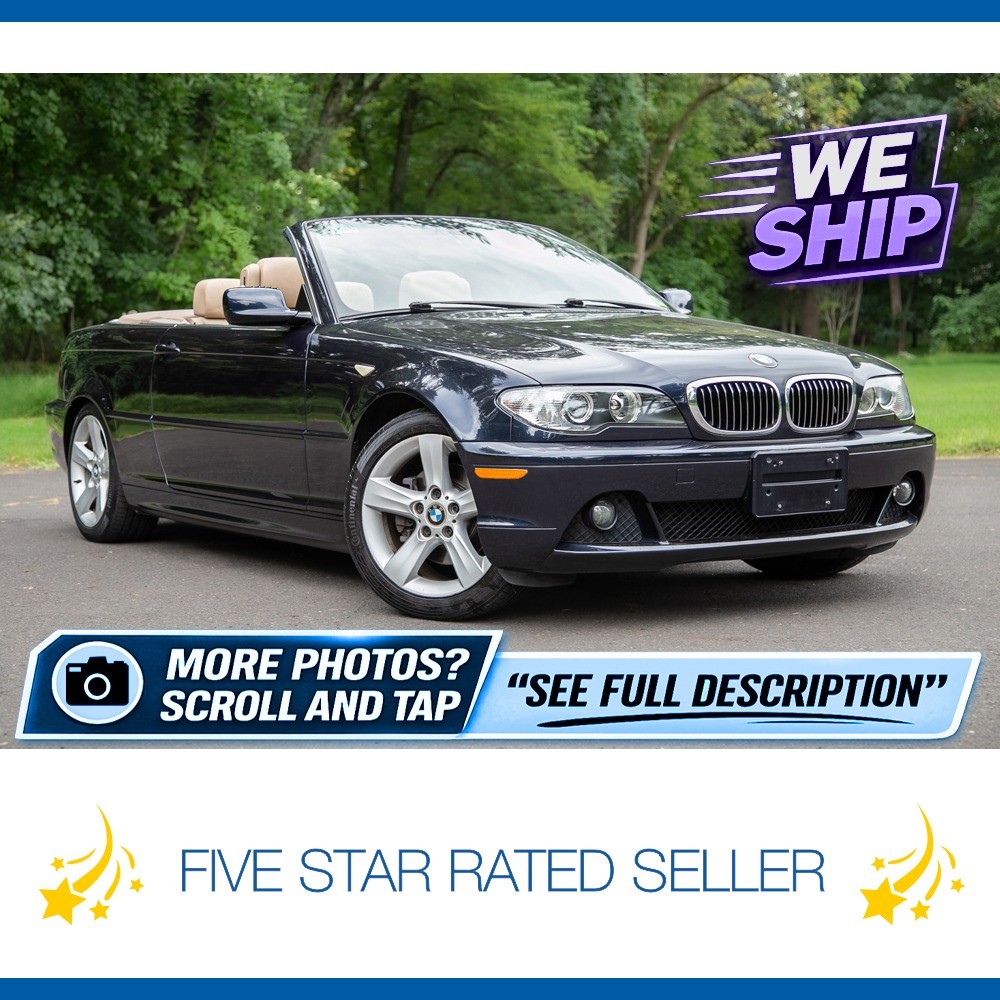 2006 BMW 3-Series 325ci E46 Sport 57K Serviced Convertible...